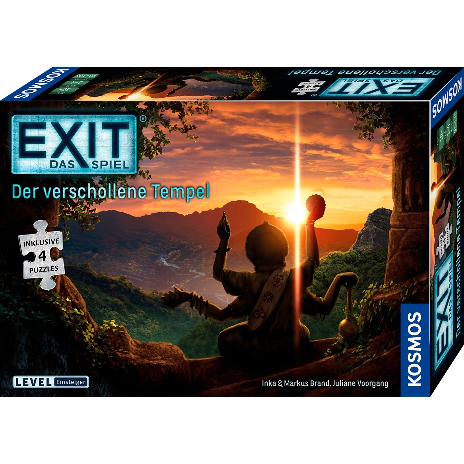 EXIT - Das Spiel + Puzzle - Der verschollene Tempel, Partyspiel von Kosmos