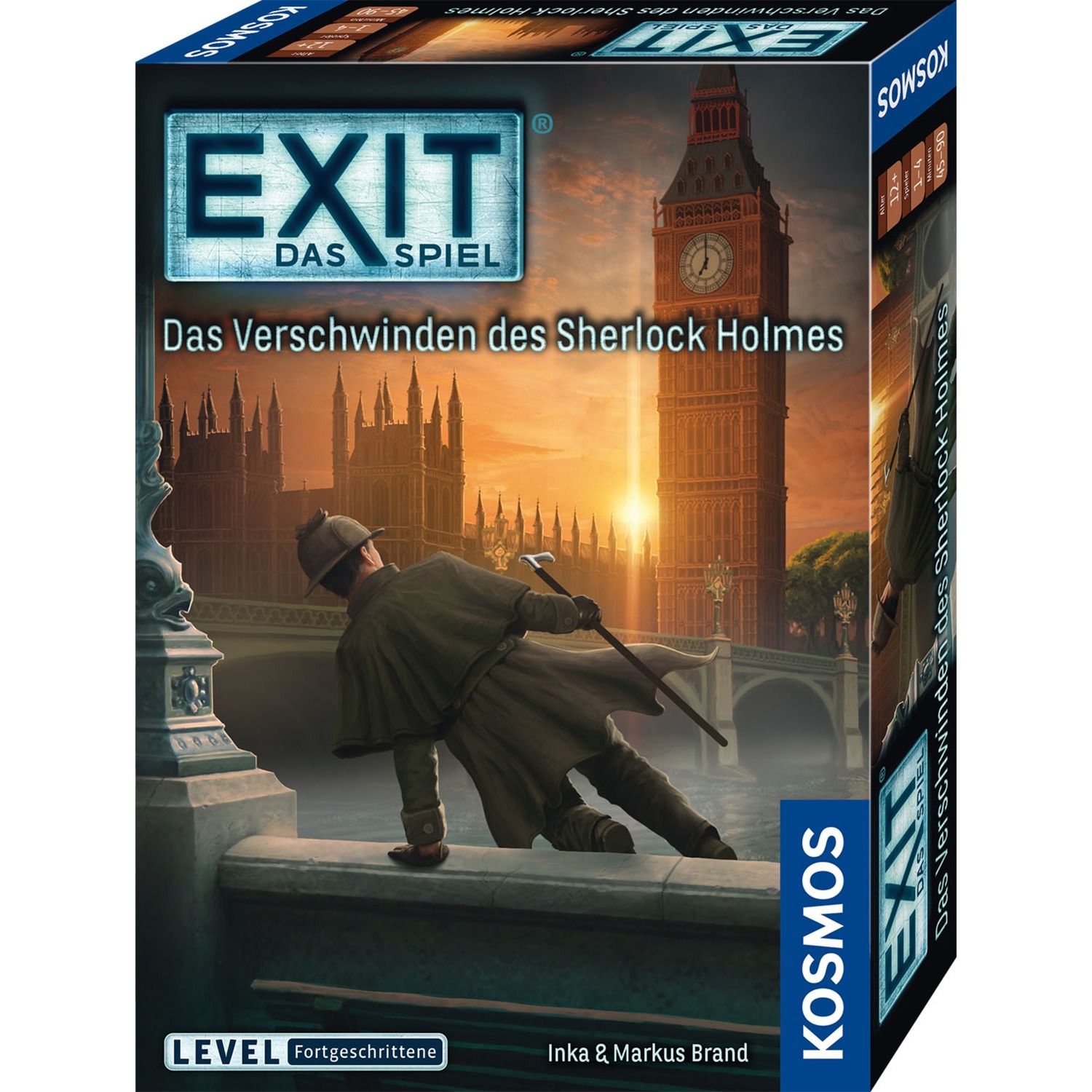EXIT - Das Spiel - Das Verschwinden des Sherlock Holmes, Partyspiel von Kosmos