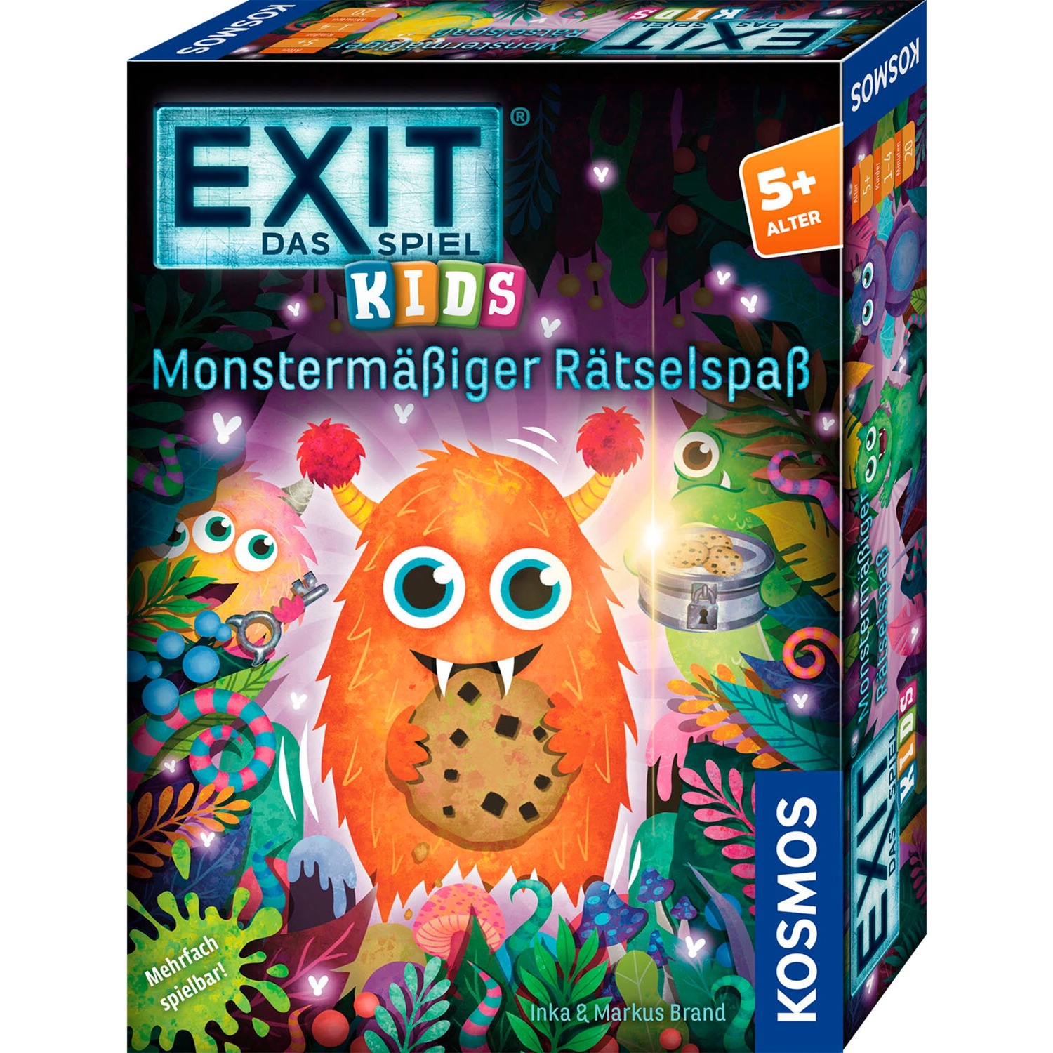 EXIT - Das Spiel Kids: Monstermäßiger Rätselspaß, Partyspiel von Kosmos