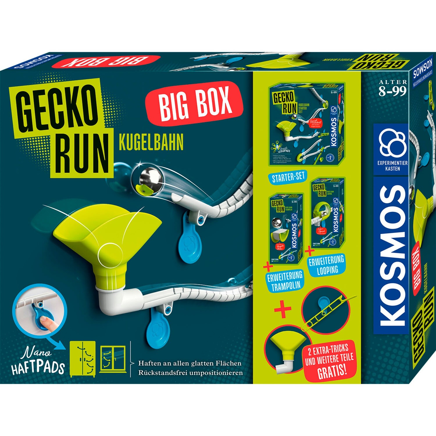 Gecko Run - Big Box, Kugelbahn von Kosmos