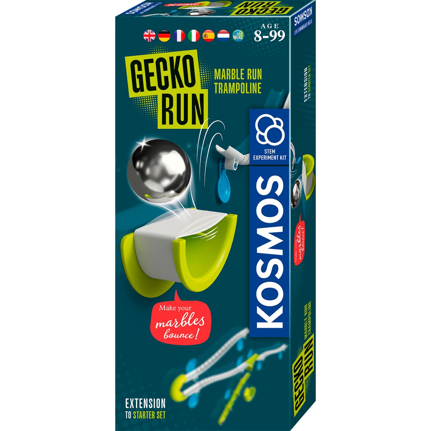 Gecko Run - Marble Run Trampoline V1, Kugelbahn von Kosmos