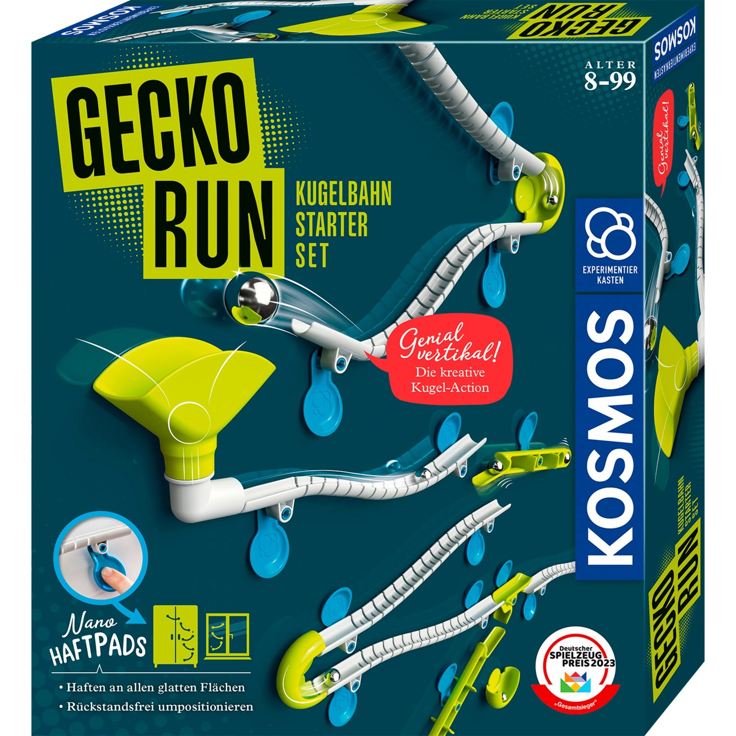 Gecko Run - Starter-Set, Kugelbahn von Kosmos