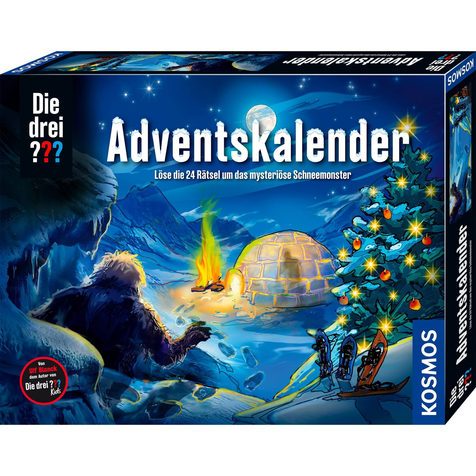 KOO Die drei ??? Adventskalender 2023 632533, Rätselspiel von Kosmos