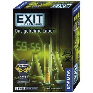 KOSMOS EXIT - Das Spiel: Das geheime Labor Escape-Room Spiel von Kosmos