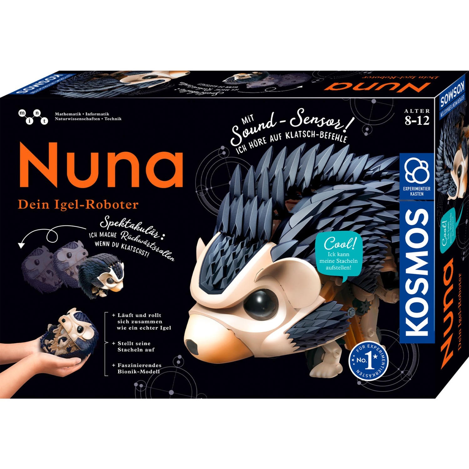 Nuna - Dein Igel-Roboter, Experimentierkasten von Kosmos