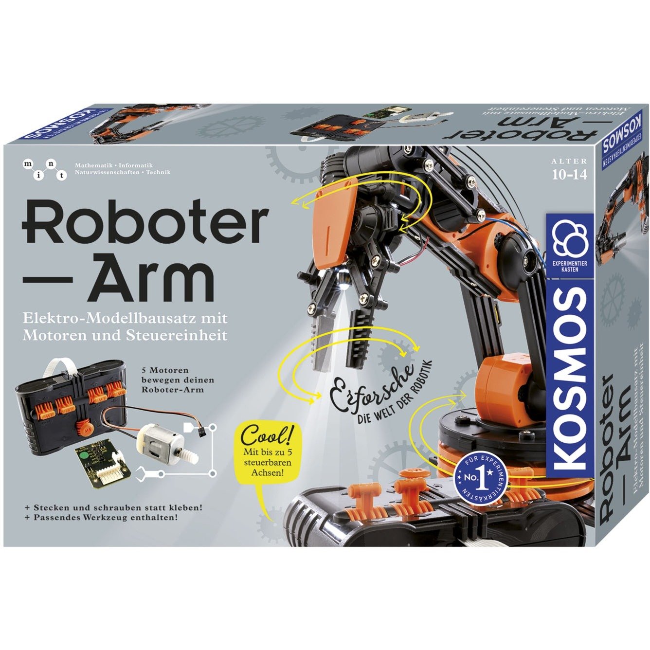 Roboter-Arm, Experimentierkasten von Kosmos