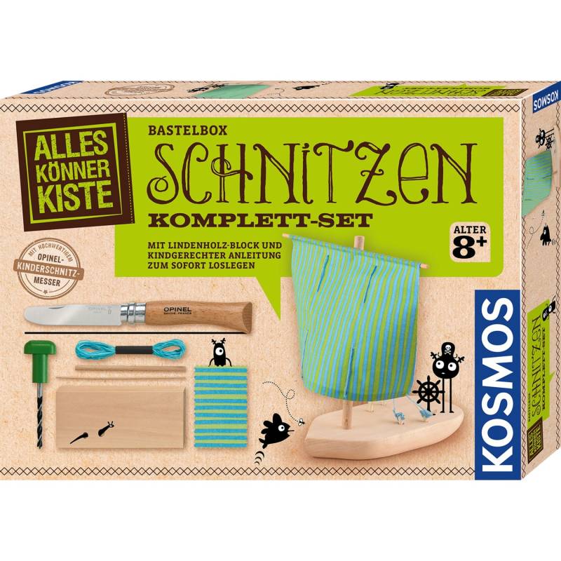 Schnitzen Komplett-Set, Basteln von Kosmos