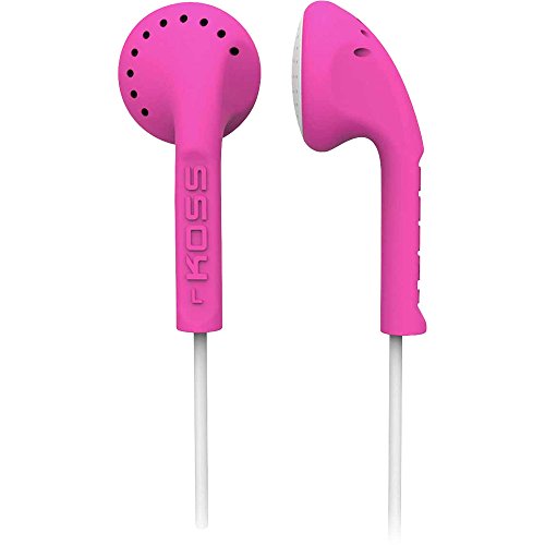 Ke10p Pink Kopfhörer (weiches geformtes, schlankes Design von Koss