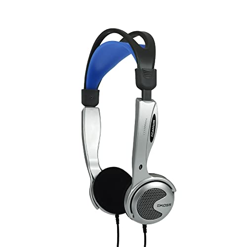 Koss KTXPRO1 Pulse Stereo Over-Ear-Kopfhörer mit Adapter (3,5mm auf 6,3mm Klinkenstecker) von Koss
