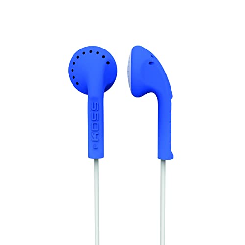 Koss On-Ear-Kopfhörer, leicht Case blau von Koss