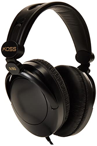 Koss R-80 Studio Stereophones, Schwarz von Koss