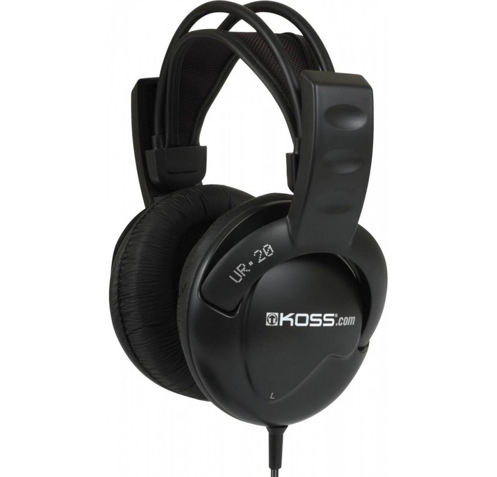 Koss UR20 Full Size DJ Style - Over Ear Kopfhörer - schwarz Over-Ear-Kopfhörer Koss UR20 Full Size DJ Style - Over Ear Kopfhörer - schwarz Over-Ear-Kopfhörer von Koss