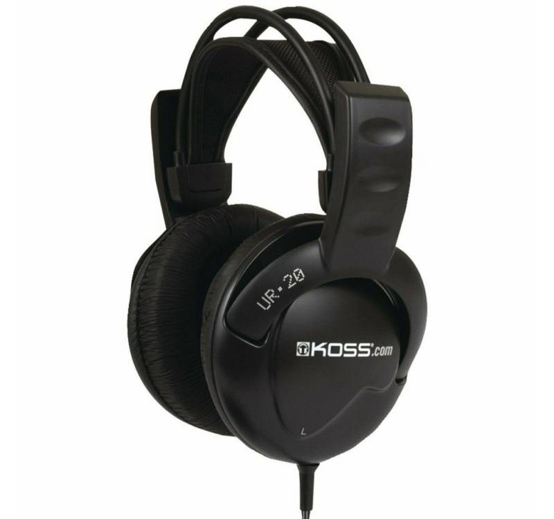 Koss UR20 Full Size DJ Style schwarz wireless In-Ear-Kopfhörer von Koss