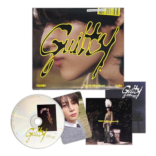 TAEMIN - 4th Mini Album [Guilty] (Digipack Ver.) Cover + Booklet + Photo Card + CD-R + Folded Poster + 2 Extra Photocards von KotiSIG