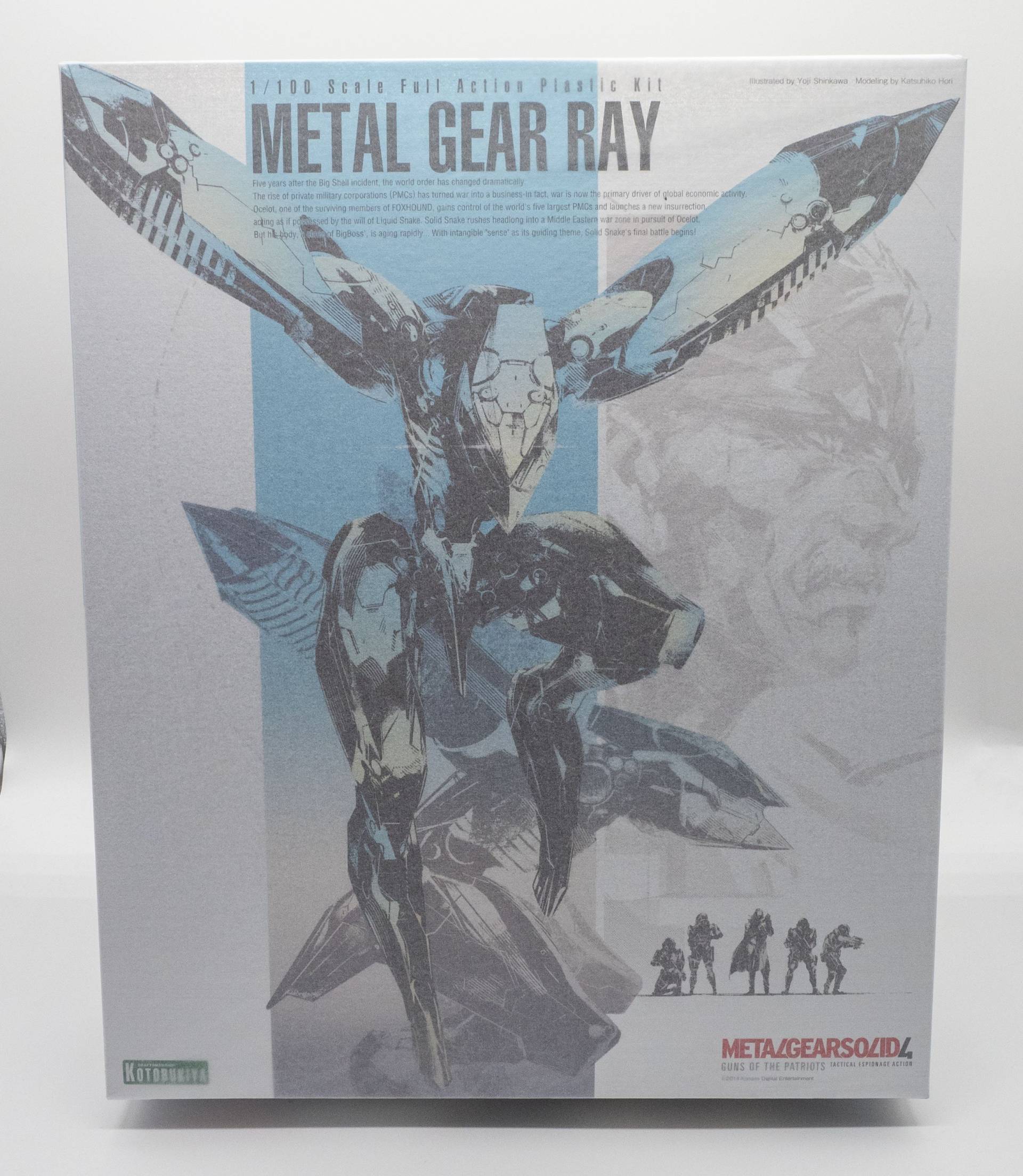 Metal Gear Solid 4 Figur Plastic Model Kit 1/100 Metal Gear Ray von Kotobukiya
