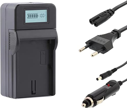 KOUKAY LCD Ladegerät kompatibel mit Akku Panasonic VW-VBT190 VW-VBT380 VW-VBK180 VW-VBK360 VW-BC10 - ACCU Charger KOUKAY LCD Ladegerät kompatibel mit Akku Panasonic VW-VBT190 VW-VBT380 VW-VBK180 VW-VBK360 VW-BC10 - ACCU Charger von Koukay