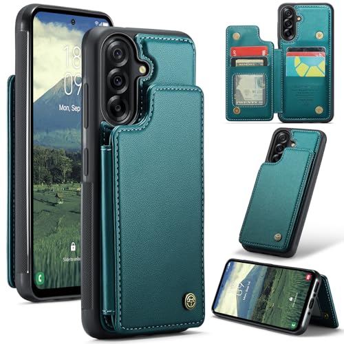 Kowauri Schutzhülle für Samsung Galaxy A36, PU-Leder, Brieftaschen-Schutzhülle für Damen und Herren, mit RFID-blockierendem Kartenschlitz, Magnetverschluss, stoßfest, Schutzhülle für Samsung Galaxy Kowauri Schutzhülle für Samsung Galaxy A36, PU-Leder, Brieftaschen-Schutzhülle für Damen und Herren, mit RFID-blockierendem Kartenschlitz, Magnetverschluss, stoßfest, Schutzhülle für Samsung Galaxy von Kowauri