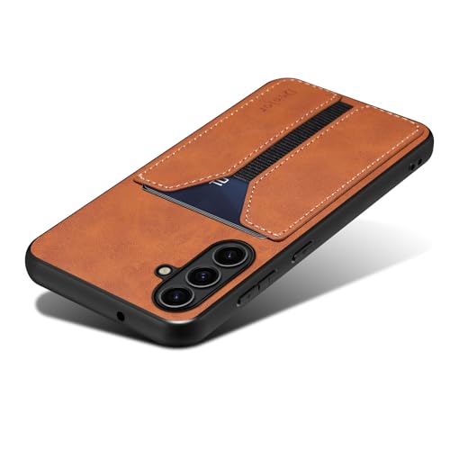 Kowauri Schutzhülle für Samsung Galaxy A36, PU-Leder, Brieftaschen-Schutzhülle mit Kreditkartenschlitzen, ultradünn, Schutzhülle für Samsung Galaxy A36 5G, Braun Kowauri Schutzhülle für Samsung Galaxy A36, PU-Leder, Brieftaschen-Schutzhülle mit Kreditkartenschlitzen, ultradünn, Schutzhülle für Samsung Galaxy A36 5G, Braun von Kowauri
