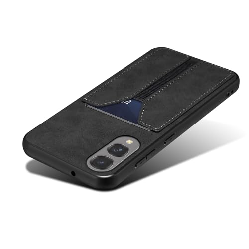 Kowauri Schutzhülle für Samsung Galaxy S25 Edge, nicht passend für S25/S25 Plus/S25 Ultra], PU-Leder, Brieftaschen-Schutzhülle mit Kreditkartenschlitz, ultradünne Schutzhülle für Galaxy S25 Edge von Kowauri