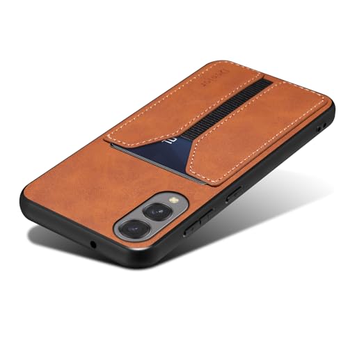 Kowauri Schutzhülle für Samsung Galaxy S25 Edge, nicht passend für S25/S25 Plus/S25 Ultra], PU-Leder, Brieftaschen-Schutzhülle mit Kreditkartenschlitzen, ultradünne Schutzhülle für Galaxy S25 Edge von Kowauri