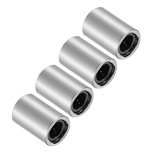 Kozelo 4Stk LM4UU Linear Kugel Lager [4mm x 8mm x 12mm] Stahl Linear Bewegung Lager für CNC Maschinen Verpackung Ausrüstung 3D Drucker Verwendung von Kozelo