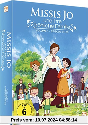 Missis Jo und ihre fröhliche Familie - Volume 1 (Episode 01-20 im 4 Disc Set) von Kôzô Kusuba
