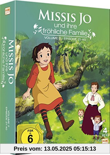 Missis Jo und ihre fröhliche Familie - Volume 2 (Episode 21-40 im 4 Disc Set) von Kôzô Kusuba