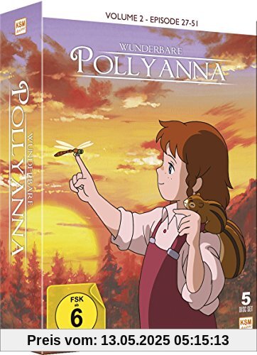 Wunderbare Pollyanna - Volume 2 (Episode 27-51 im 5 Disc Set) von Kôzô Kusuba