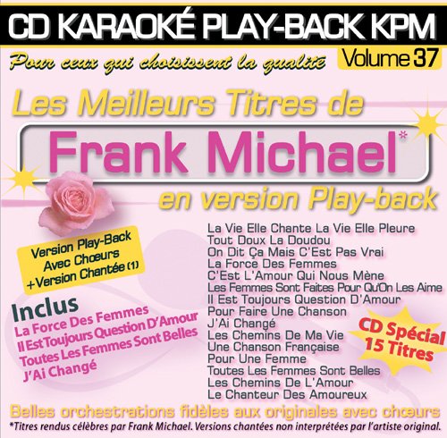 CD Karaoké Play-Back KPM Vol.37 Frank Michael von Kpm Pro