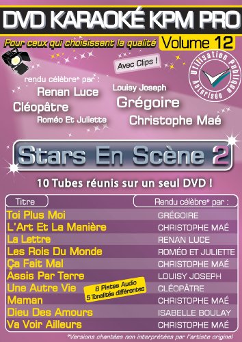 Karaoke Pro Vol.12 « Stars en Scène 2 » [DVD-AUDIO] von Kpm
