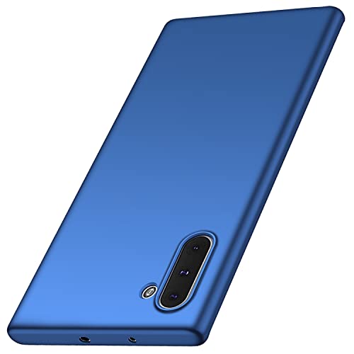 Kqimi Hülle Kompatibel mit für Samsung Galaxy Note 10, Ultradünne Leichte Matt Handyhülle Einfache Ganzkörper Schutzhüllen kompatibel mit Samsung Galaxy Note 10 2019 (Blau) von Kqimi