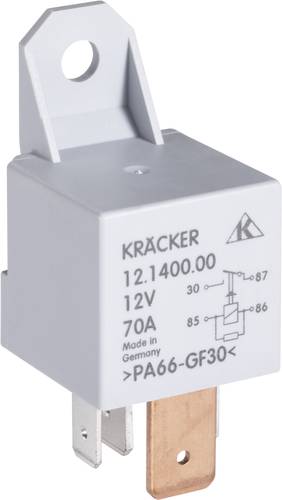 Kräcker 12.1400.00 Kfz-Relais 12 V/DC 70A 1 Schließer von Kräcker