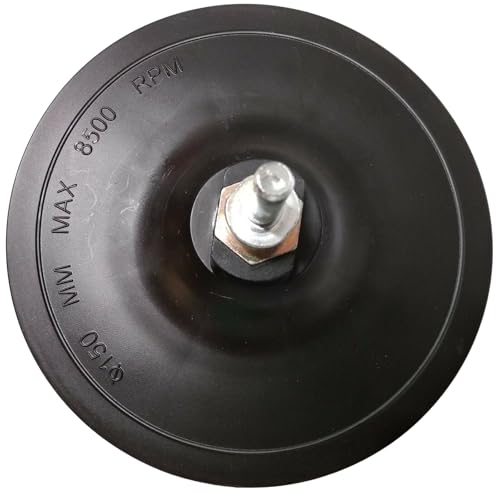 Kraftfeld Schleifteller Ø 150 mm + M14 Spanndorn für Winkelschleifer & Bohrmaschine & Akkuschrauber Kraftfeld Schleifteller Ø 150 mm + M14 Spanndorn für Winkelschleifer & Bohrmaschine & Akkuschrauber von Kraftfeld
