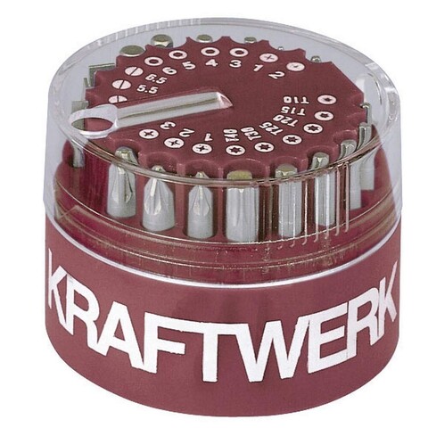 Kraftwerk 1/4 Magnum Bit-Box 5 0 Mm 19-Teilig von Kraftwerk