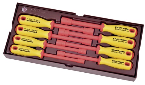 Kraftwerk Vde Steckschl?Ssel Mit Griff Schale 8-Teilig von Kraftwerk