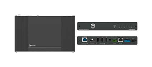 4K60 4:4:4 Receiver mit bidirektionalem PoE, USB, Ethernet, RS von Kramer