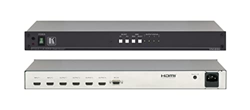 Kramer 2X1:4 HDMI SWITCHABLE 2x1:4 HDMI SWITCHABEL DA-VM-24H (VM-24HDMI)/220V (11-70240020) von Kramer