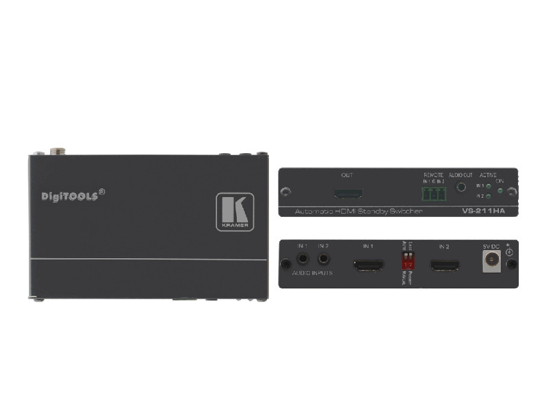Kramer VS-211HA 2x1 Automatik Standby-Umschalter f?r HDMI von Kramer