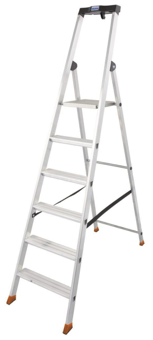 Krause Stufenstehleiter 6 Stufen MONTO Solido 126658 Krause Stufenstehleiter 6 Stufen MONTO Solido 126658 von Krause-Werk GmbH & Co. KG