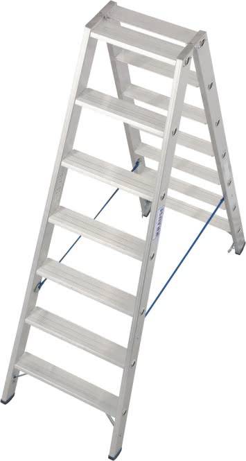 Krause Stufen-Doppelleiter Alu 124753 2x7 Stufen Krause Stufen-Doppelleiter Alu 124753 2x7 Stufen von Krause-Werk GmbH & Co. KG