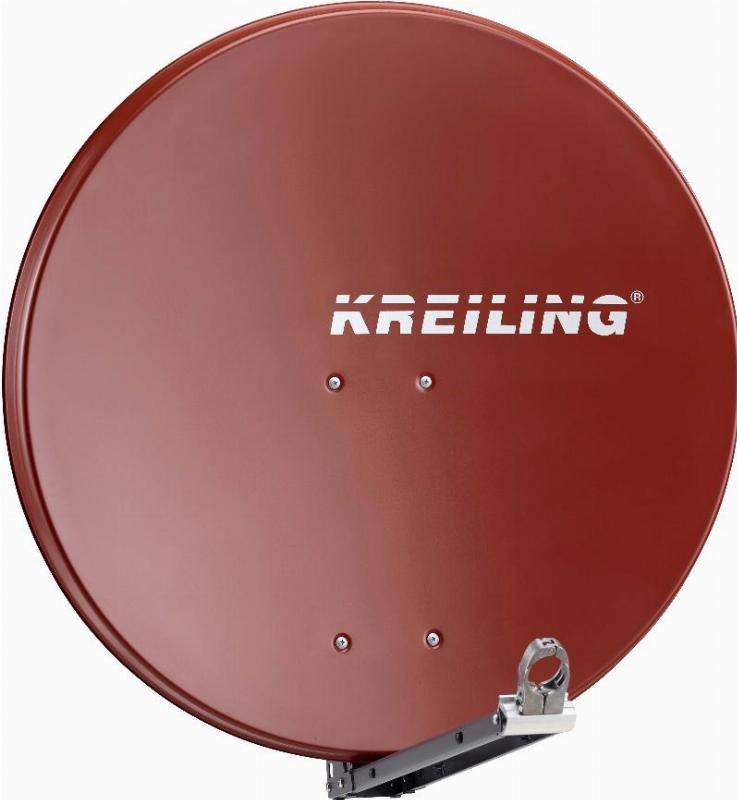 KREI Alu-Spiegel 85cm KRAE85PROFIplus Ausseneinheit vormontiert f. 40mm rot KREI Alu-Spiegel 85cm KRAE85PROFIplus Ausseneinheit vormontiert f. 40mm rot von Kreiling Technologien GmbH