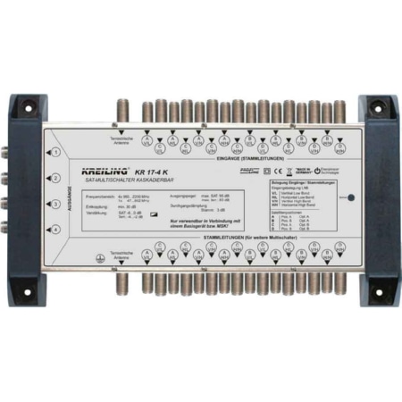 KR 17-4 K - Multischalter Modul 17 Ein., 4 Teil. KR 17-4 K KR 17-4 K - Multischalter Modul 17 Ein., 4 Teil. KR 17-4 K von Kreiling
