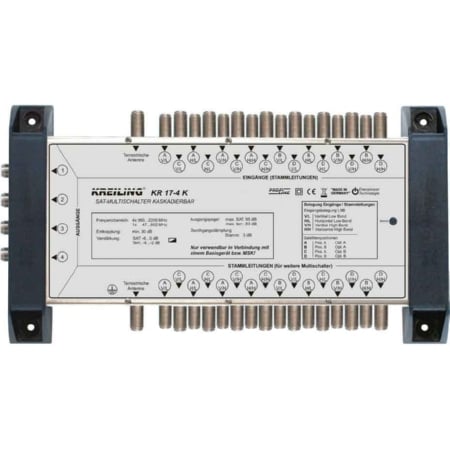 KR 17-4 K  - Multischalter Modul 17 Ein., 4 Teil. KR 17-4 K von Kreiling