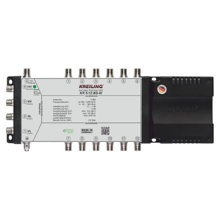 KR 5-12 MS-III  - Multischalter 4+1Eing 12 Teil KR 5-12 MS-III von Kreiling