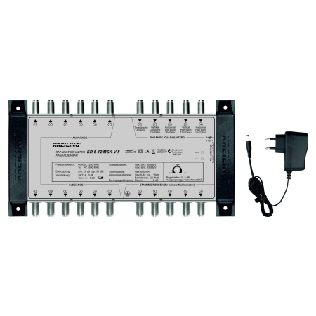 KR 5-12 MSK-III - Multischalter kaskadierbar 4+1Eing 12 Teil KR 5-12 MSK-III KR 5-12 MSK-III - Multischalter kaskadierbar 4+1Eing 12 Teil KR 5-12 MSK-III von Kreiling