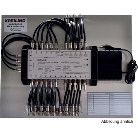 KR 5-16 MSK-V-Z  - Multischalter 5 Ein.16 Teil.19Zoll KR 5-16 MSK-V-Z von Kreiling