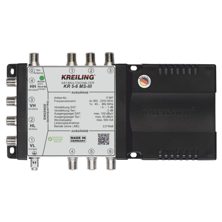 KR 5-6 MS-III - Multischalter 4+1 Ein., 6 Teil. KR 5-6 MS-III KR 5-6 MS-III - Multischalter 4+1 Ein., 6 Teil. KR 5-6 MS-III von Kreiling