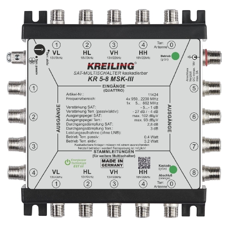 KR 5-8 MSK-III - Multischalter kaskadierbar 5 Ein., 8 Teil. KR 5-8 MSK-III KR 5-8 MSK-III - Multischalter kaskadierbar 5 Ein., 8 Teil. KR 5-8 MSK-III von Kreiling