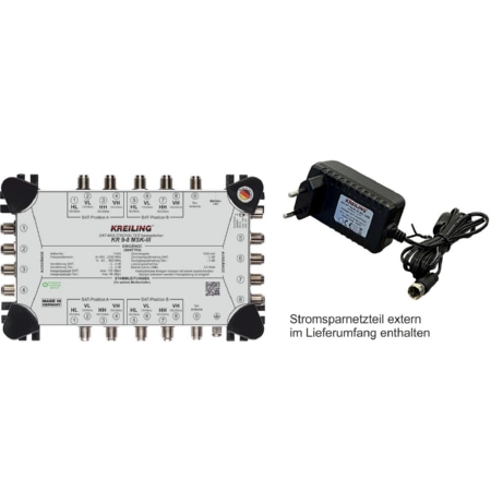 KR 9-8 MSK-III - Multischalter kaskadierbar 8+1 Ein.,8 TN,NT ext KR 9-8 MSK-III KR 9-8 MSK-III - Multischalter kaskadierbar 8+1 Ein.,8 TN,NT ext KR 9-8 MSK-III von Kreiling