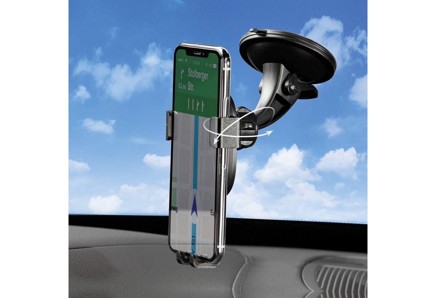 Kremer Universal KFZ-Smartphonehalterung fürs Auto KFZ Windschutzscheibe Smartphone-Halterung Kremer Universal KFZ-Smartphonehalterung fürs Auto KFZ Windschutzscheibe Smartphone-Halterung von Kremer